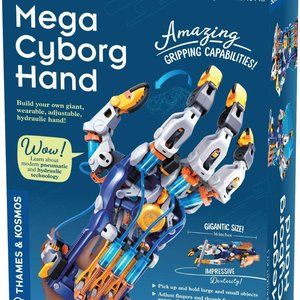 Mega Cyborg Hand STEM Experiment Kit Build Your Own GIANT Hydraulic Amazing New